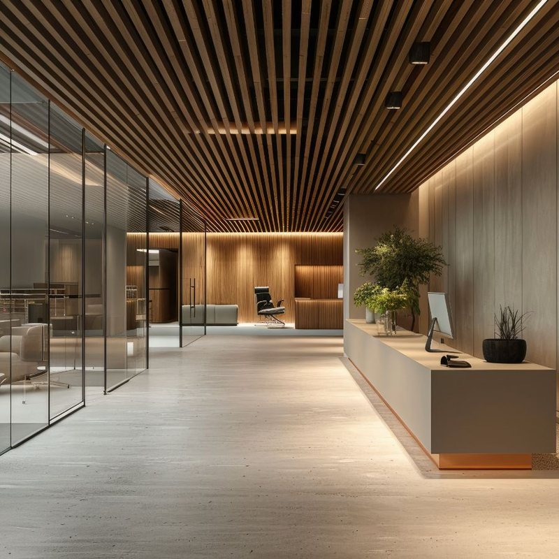 Commercial tenant buildout interior