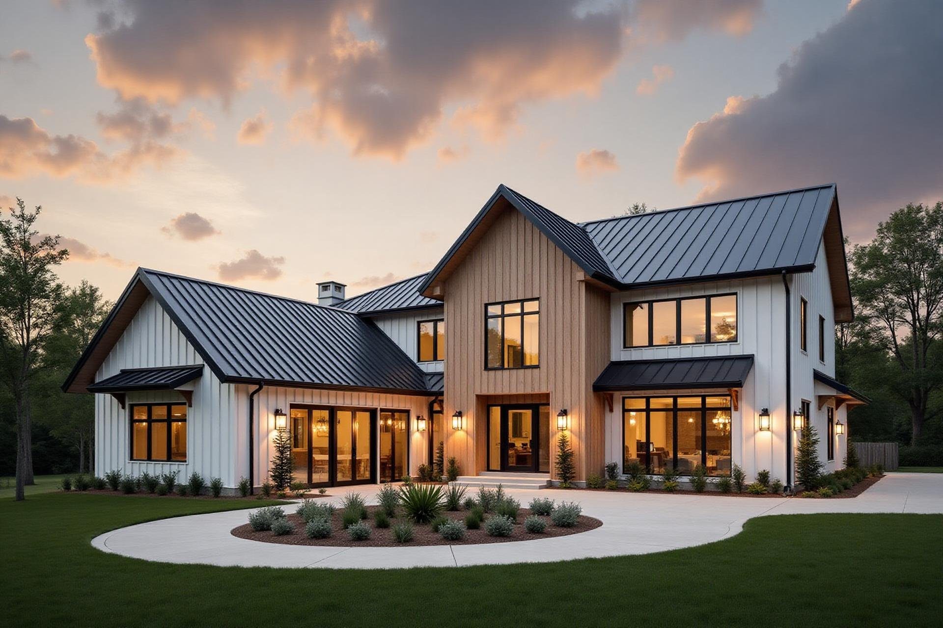 Modern farmhouse new construction near Knoxville